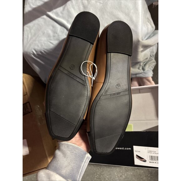 Nine West Ireland Two Tone Slip On Cap Toe Ballet Flats - Picture 7 of 7